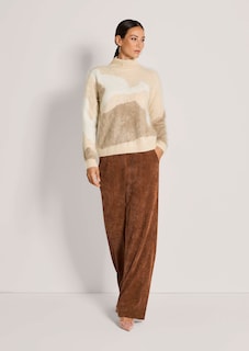 Gebrushter Kaschmirpullover thumbnail 3