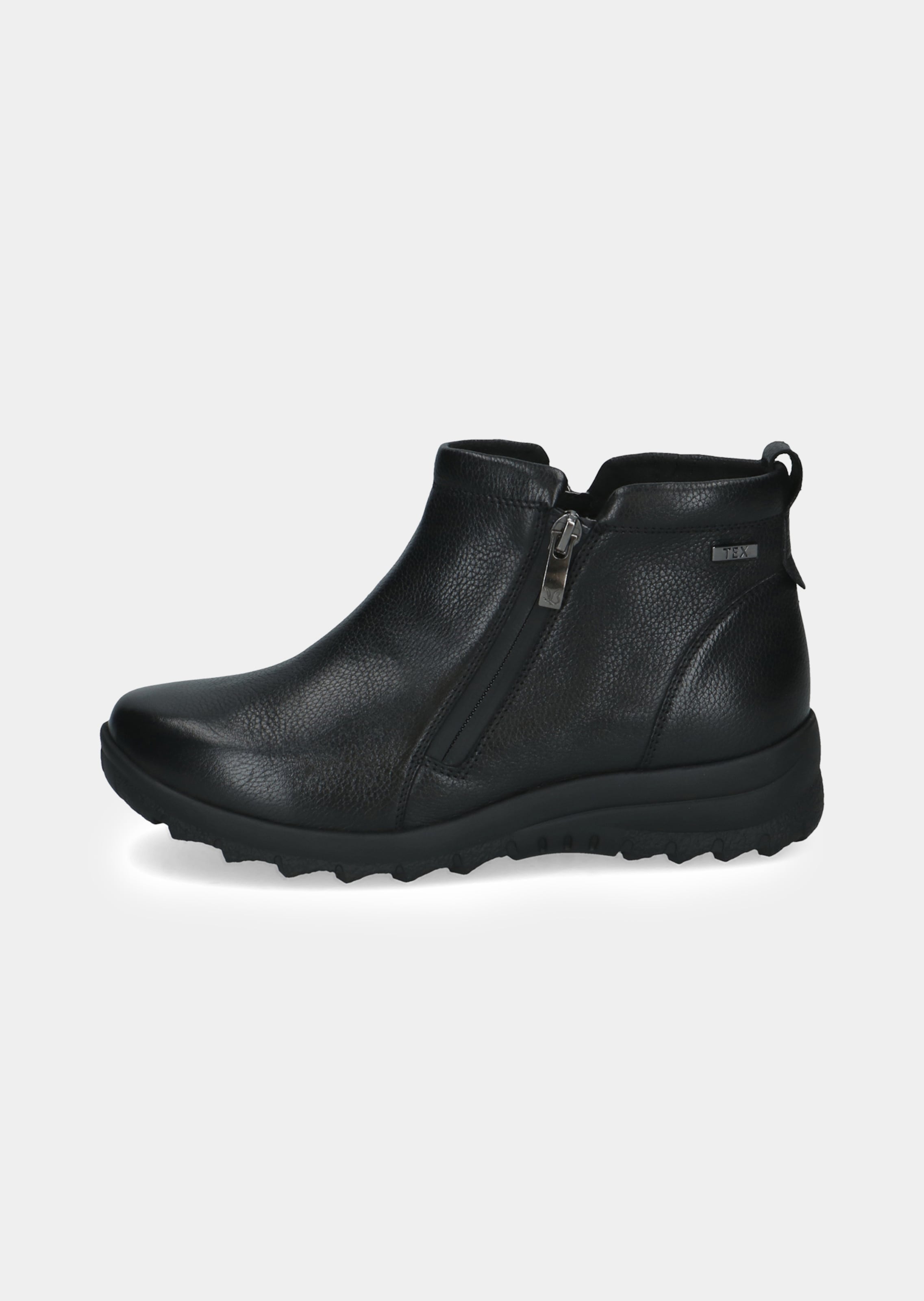 Wasserabweisende Stiefeletten aus echtem Leder