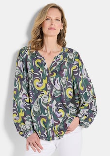 Luftige Bluse mit weiten Ärmeln thumbnail 1