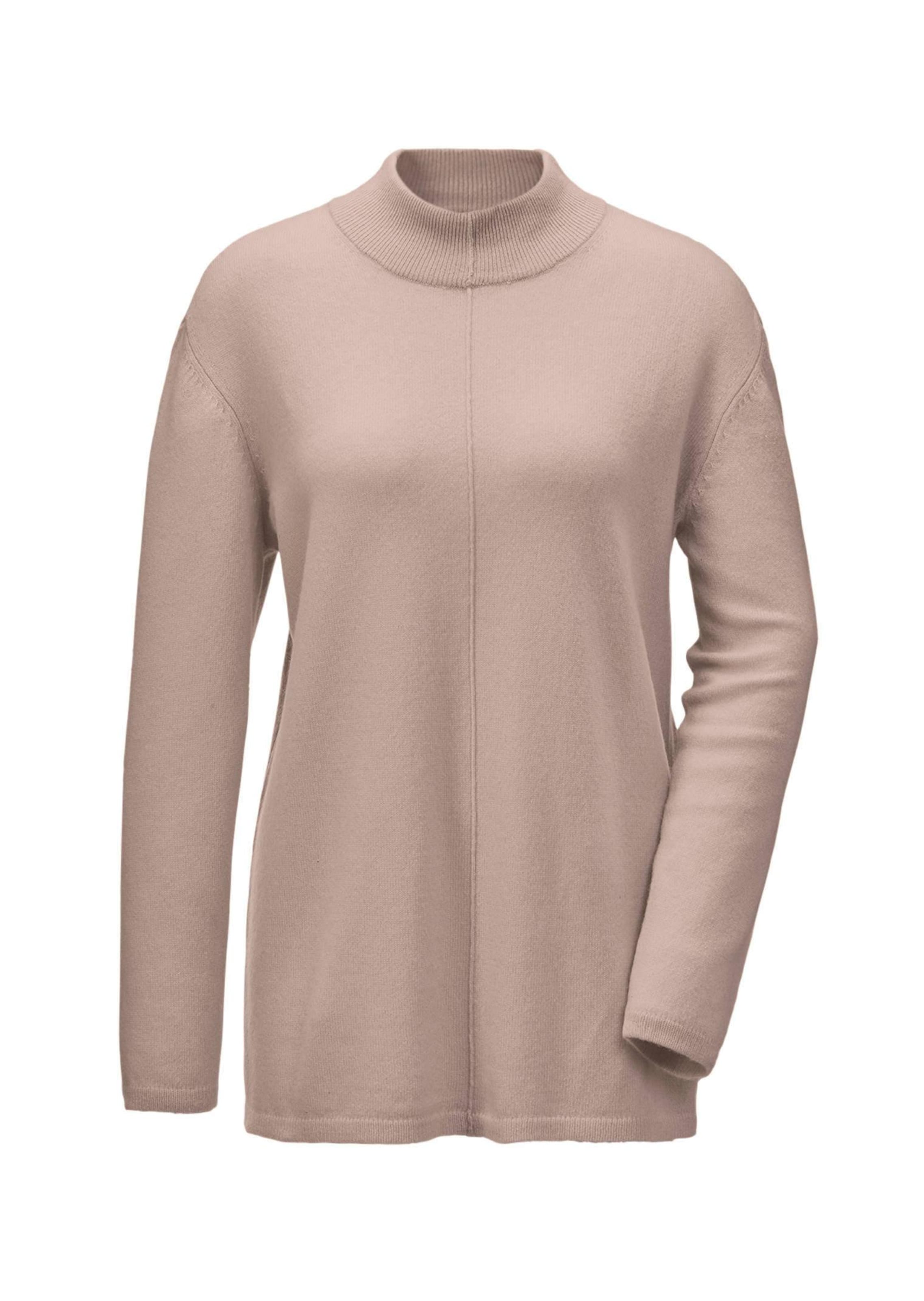 Kuschelweicher Kaschmirpullover mit Kragen