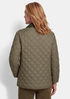 Leichte Steppjacke mit Kontrastkragen thumbnail 3