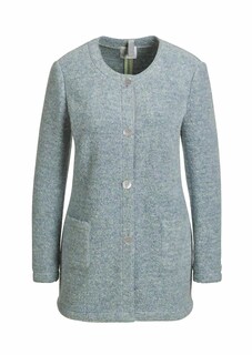 Wärmende Longjacke in Boucléware thumbnail 3