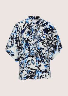 Luftige Oversizebluse mit Rüschen thumbnail 7