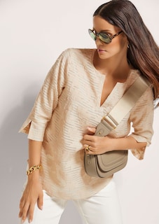 Transparente Ausbrenner-Bluse thumbnail 5