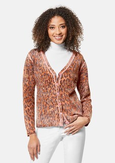 Cardigan with leo pattern thumbnail 2