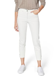 Schlanke 7/8-Jeans mit Strass-Dekoration thumbnail 2