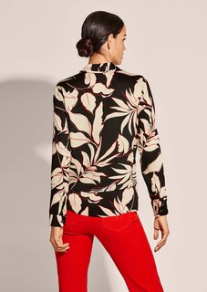 Bluse aus zarter Viskose mit Blütenprint thumbnail 3
