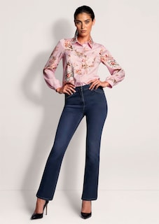Cotton shirt featuring a floral print thumbnail 3