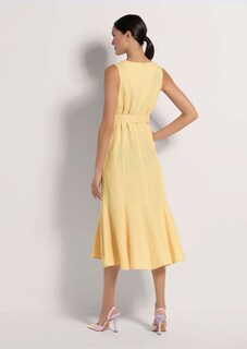 Ärmelloses Leinenkleid thumbnail 4