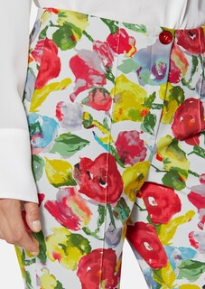 Stretch-Hose mit Unikat-Print thumbnail 6