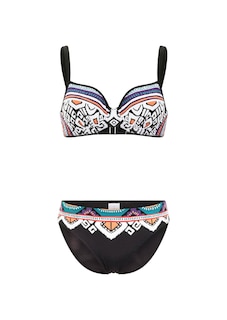 Bikini mit farbenfrohem Muster thumbnail 5