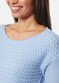 Oversize-Pullover mit Flechtmuster thumbnail 6