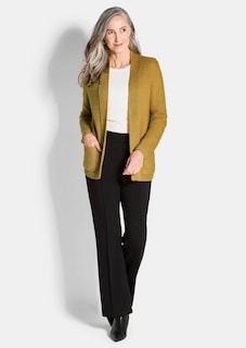 Pehmeä cardigan-mallinen neuletakki thumbnail 2