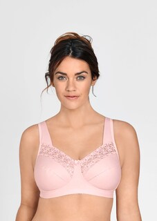 Soutien-gorge à bretelles large et dentelle brodée thumbnail 2