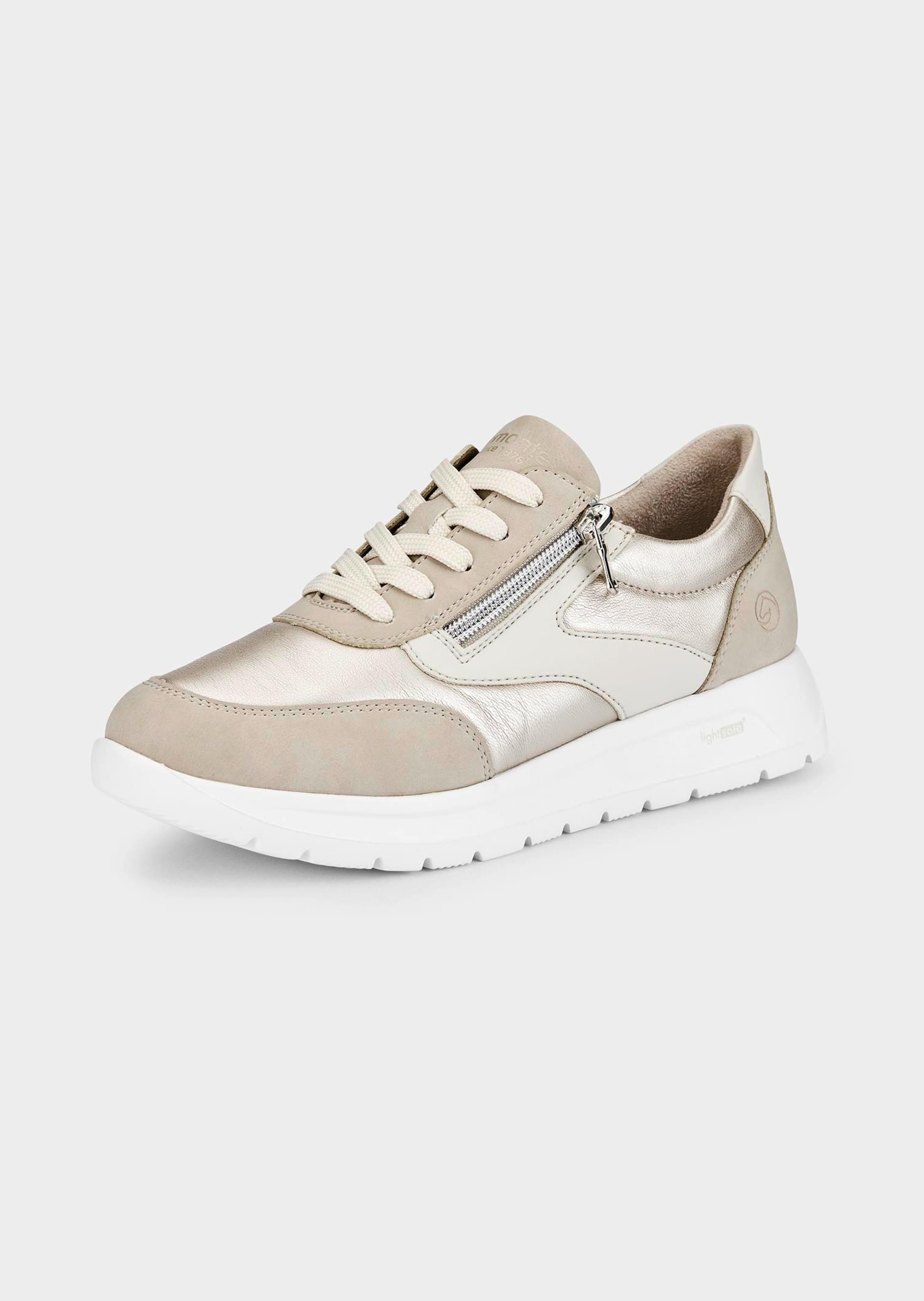 Sneaker in Matt/Glanz-Optik
