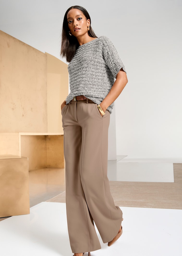 Pull. Pur coton