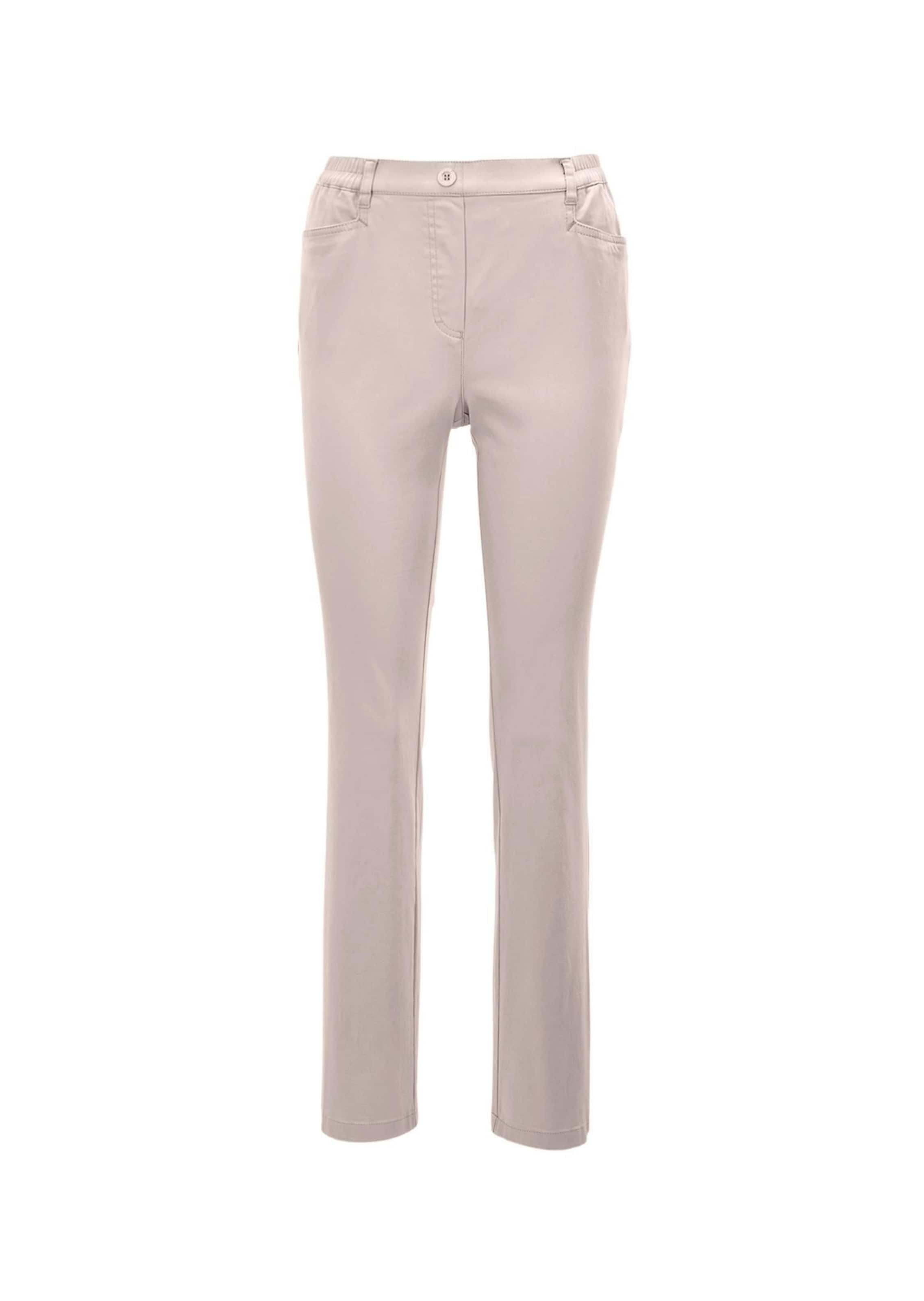 Lichte katoenen broek met elastische band