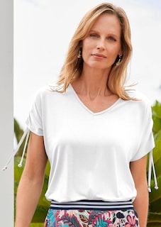 T-shirt à manches froncées thumbnail 7