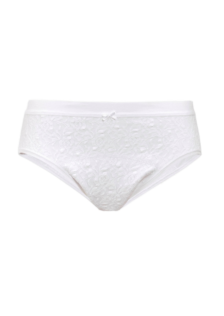Moderner Inkontinenz-Slip in Spitze allover