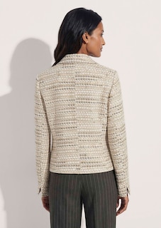 Strukturierter Tweed-Blazer thumbnail 4