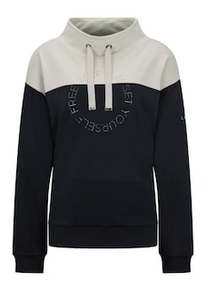 Soft sweatshirt with stand-up collar thumbnail 4