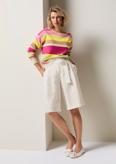 Linen Bermuda shorts thumbnail 1