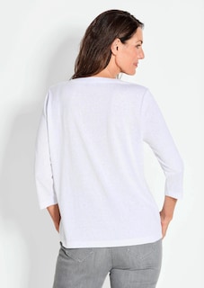Shirt aus luftigem Viskosejersey thumbnail 3