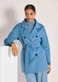 Manteau. Tissu double face. Pure laine thumbnail 2