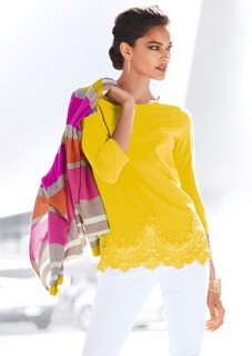 T-shirt avec dentelle thumbnail 1
