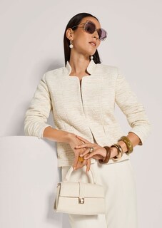 Jacquard-Blazer mit Stehkragen thumbnail 5