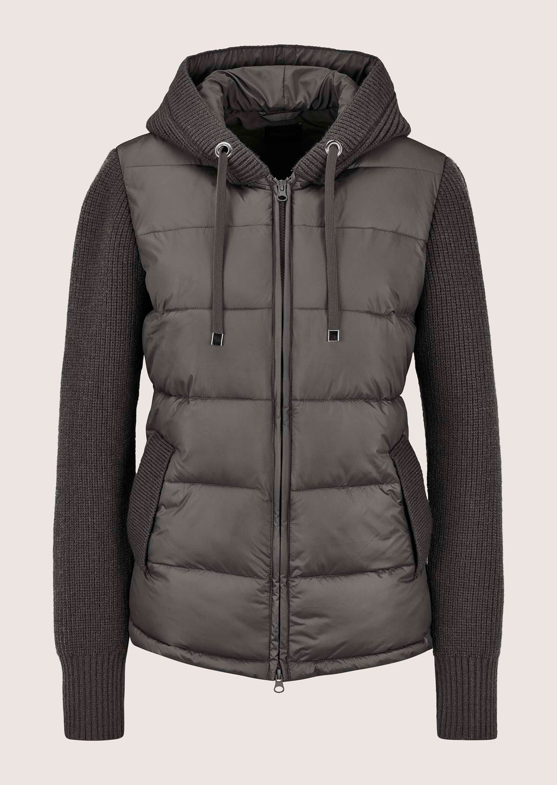 Veste matelassée avec manches en tricot thumbnail 7