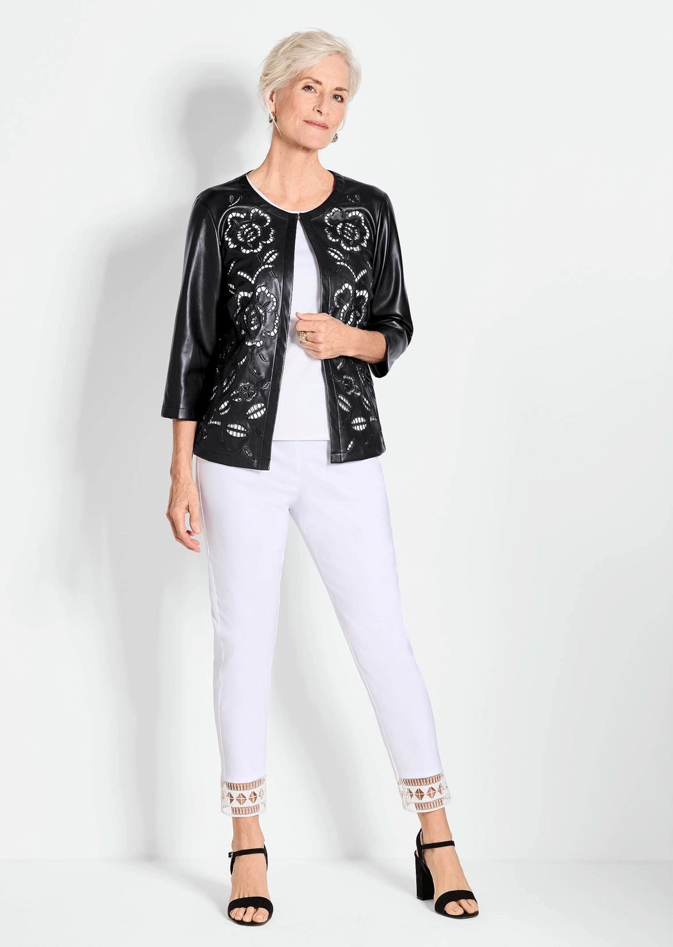 Jacke in Lederoptik thumbnail 2