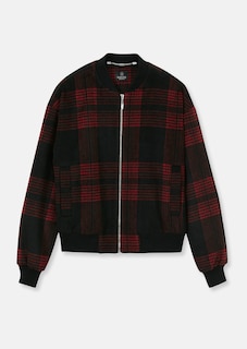 Bomberjacke mit coolem Karomuster thumbnail 7