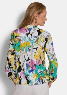 Blouse à col montant froncé thumbnail 3