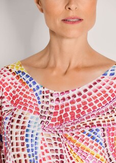 Blouse multicolore à pois thumbnail 6