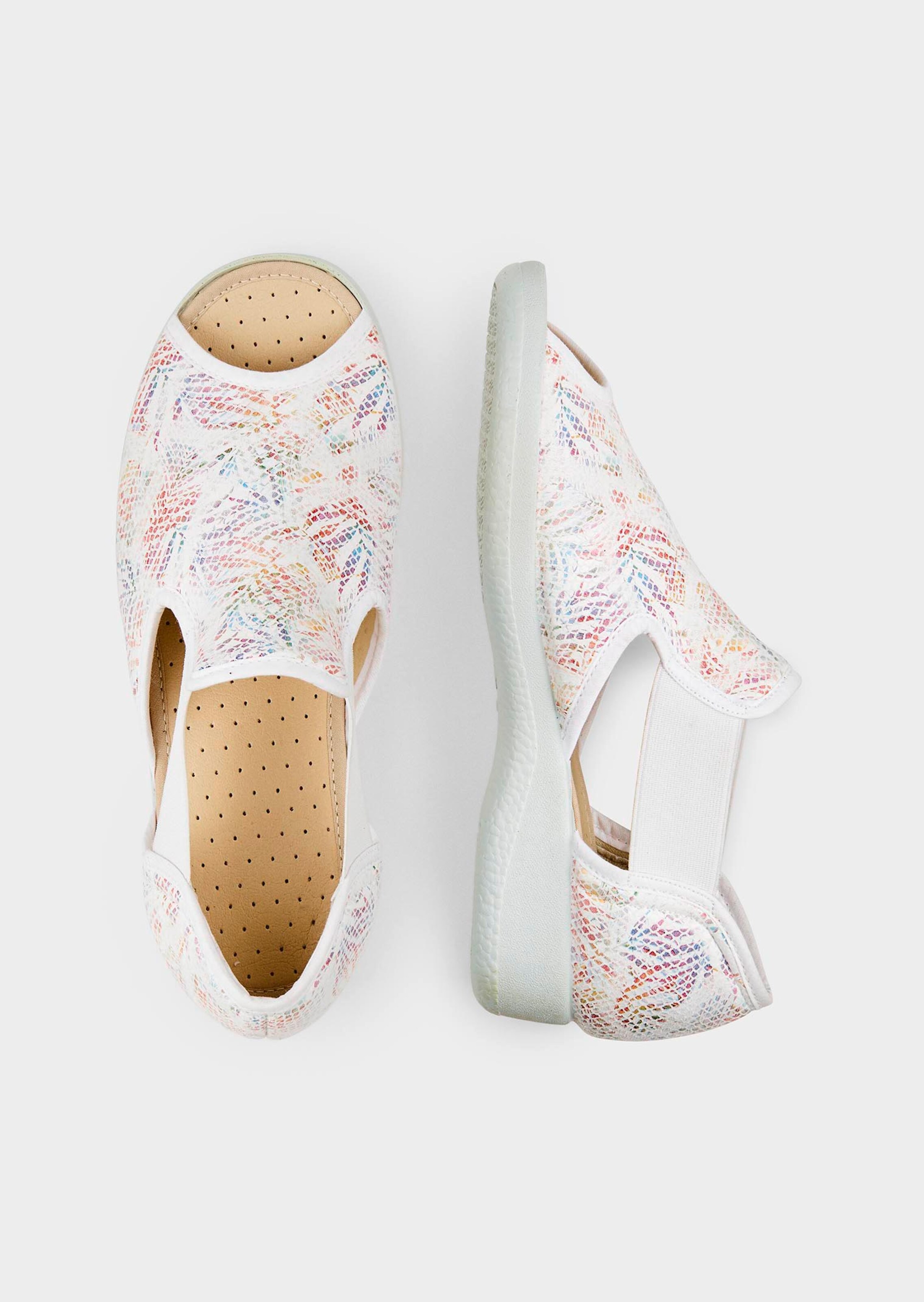 Sandalen met bloemenprint thumbnail 2