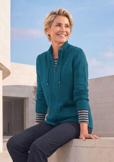 Sportliche Strickjacke thumbnail 7