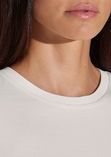 Jersey-Shirt mit Kappärmeln thumbnail 6