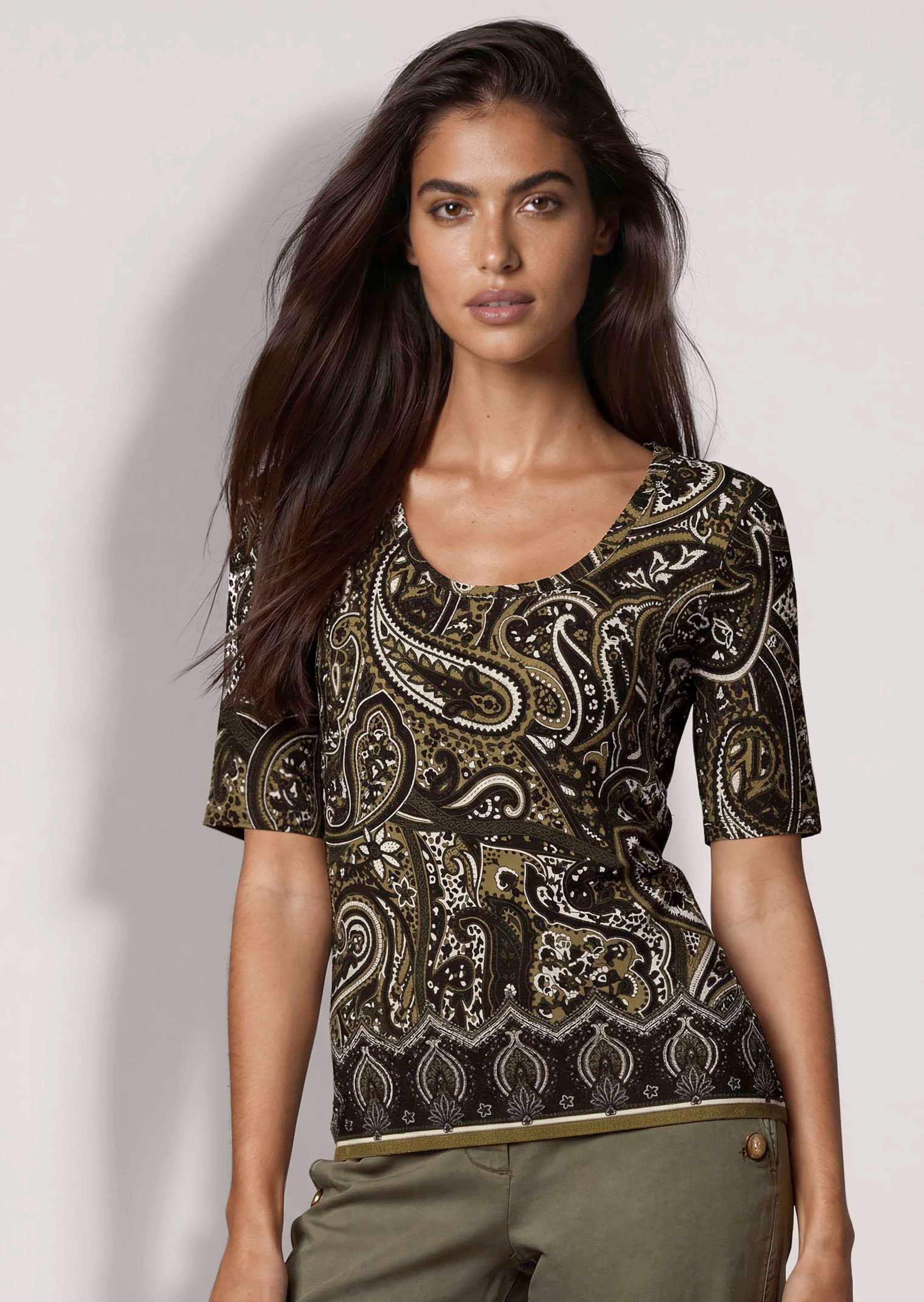 Shirt mit Paisley-Print