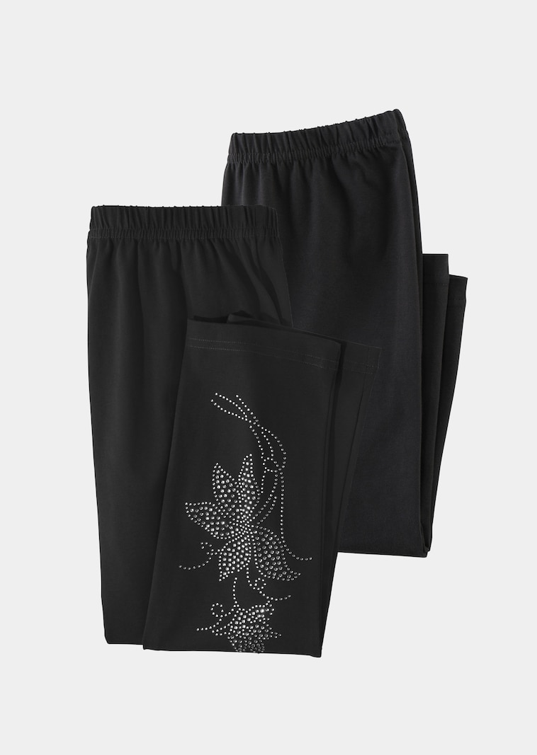 Lot de deux leggings