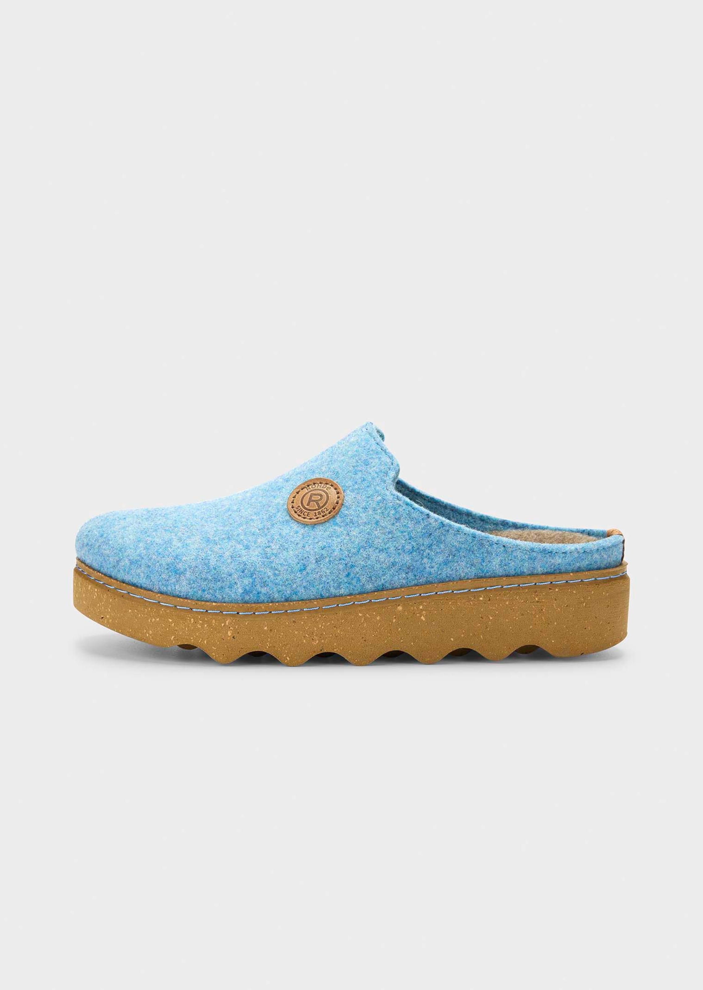 Filzpantoffeln mit Wechselfussbett