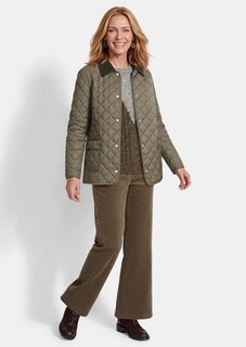 Leichte Steppjacke mit Kontrastkragen thumbnail 2