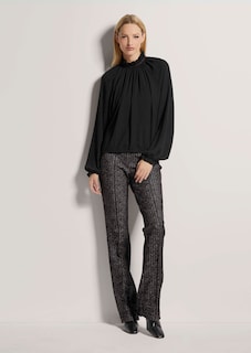 Bluse mit Rüschenkragen thumbnail 3