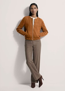 Blouson in velour look thumbnail 3