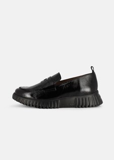 Mocassins en cuir verni à motif reptile thumbnail 3