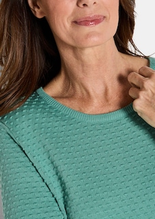 Strickpullover mit Pünktchenmuster thumbnail 5