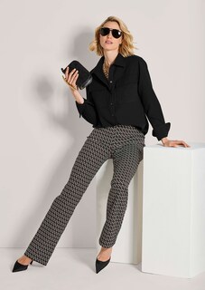 Klassische Hemdbluse mit Brusttaschen thumbnail 5