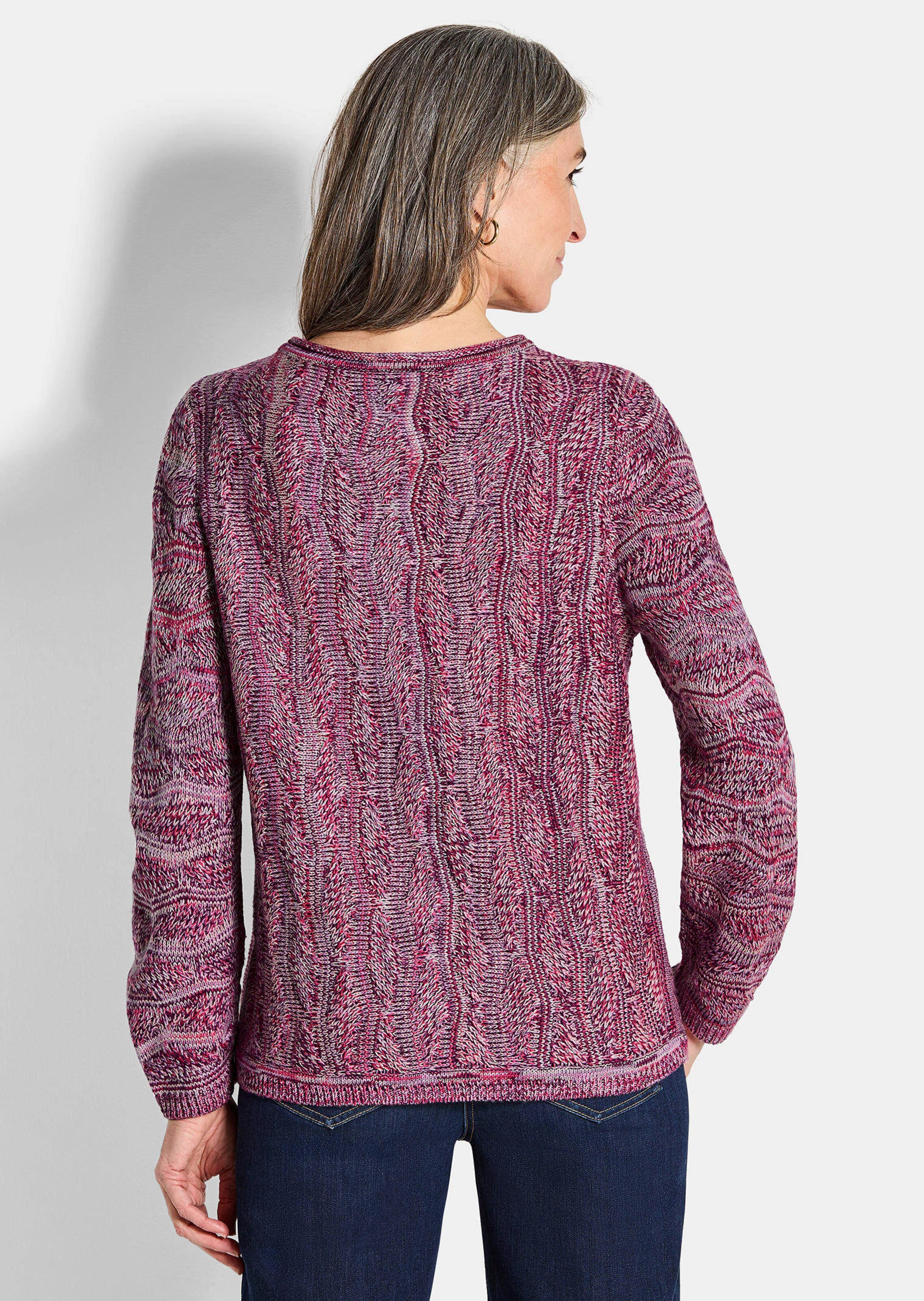Strickpullover mit Wellenmuster thumbnail 3