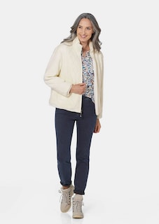 Veste réversible d'aspect tricot ou matelassé thumbnail 2