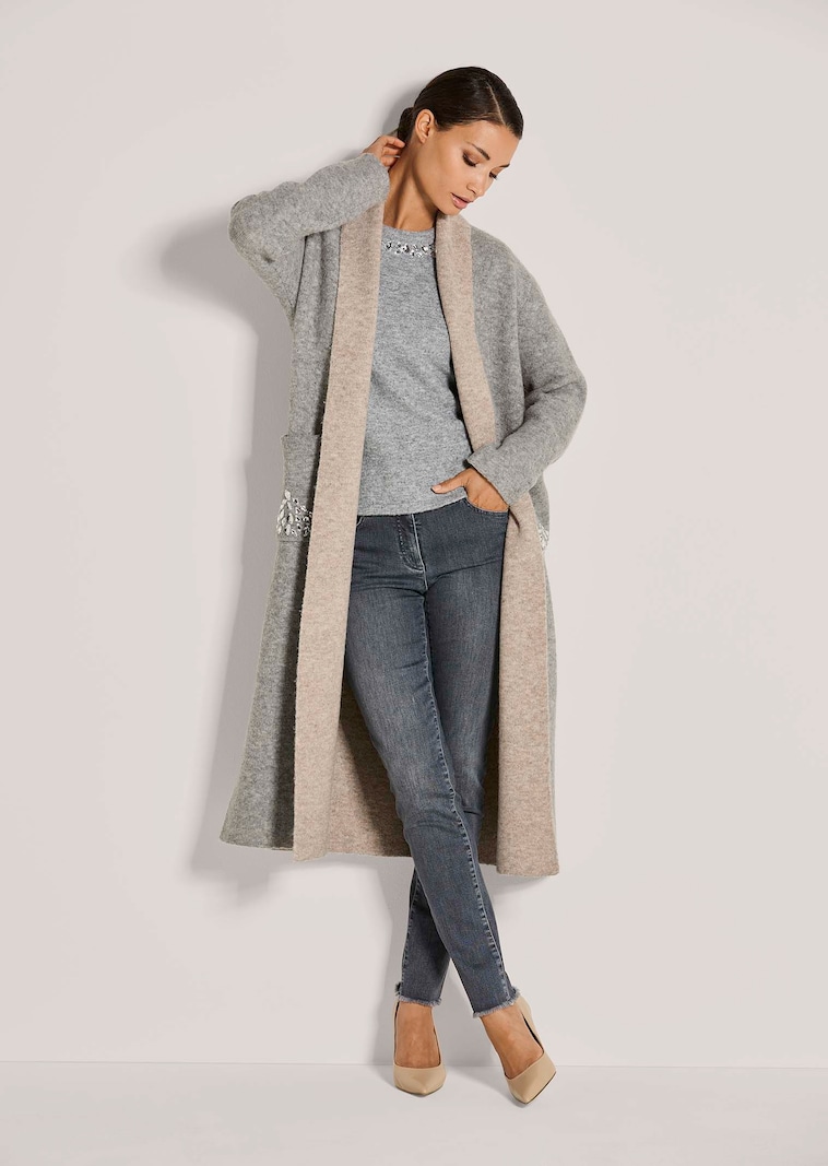 Knitted coat